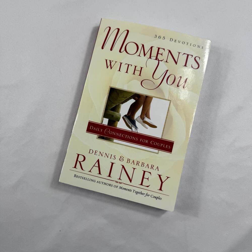 Moments with You: 365 Devotions: Daily Connections for Couples by Dennis and Bar